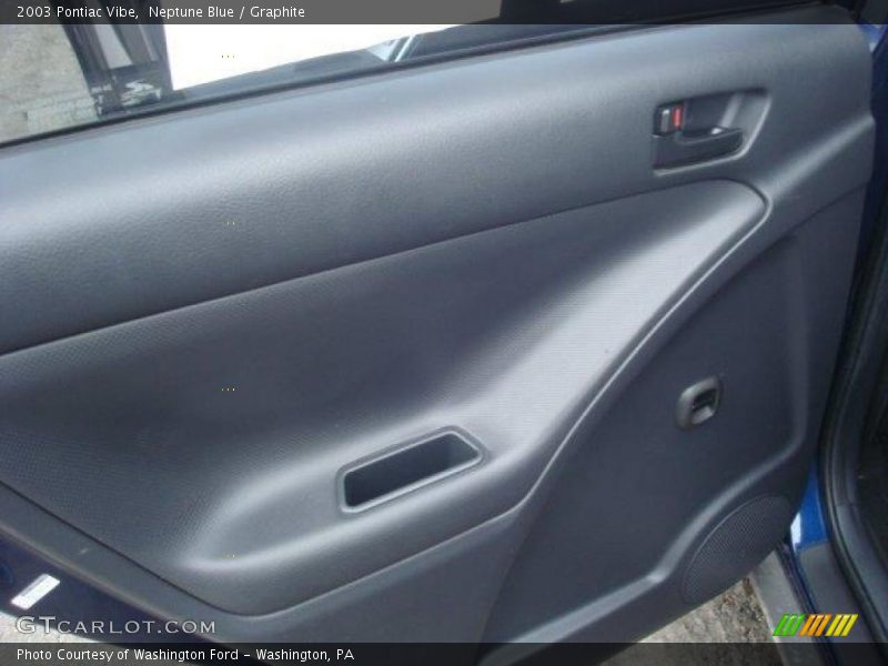 Neptune Blue / Graphite 2003 Pontiac Vibe