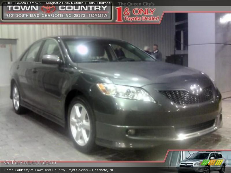 Magnetic Gray Metallic / Dark Charcoal 2008 Toyota Camry SE