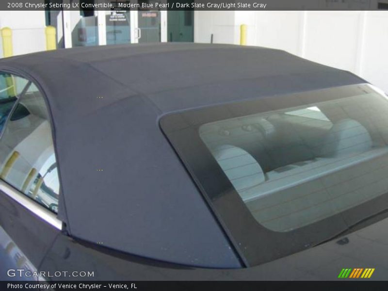 Modern Blue Pearl / Dark Slate Gray/Light Slate Gray 2008 Chrysler Sebring LX Convertible