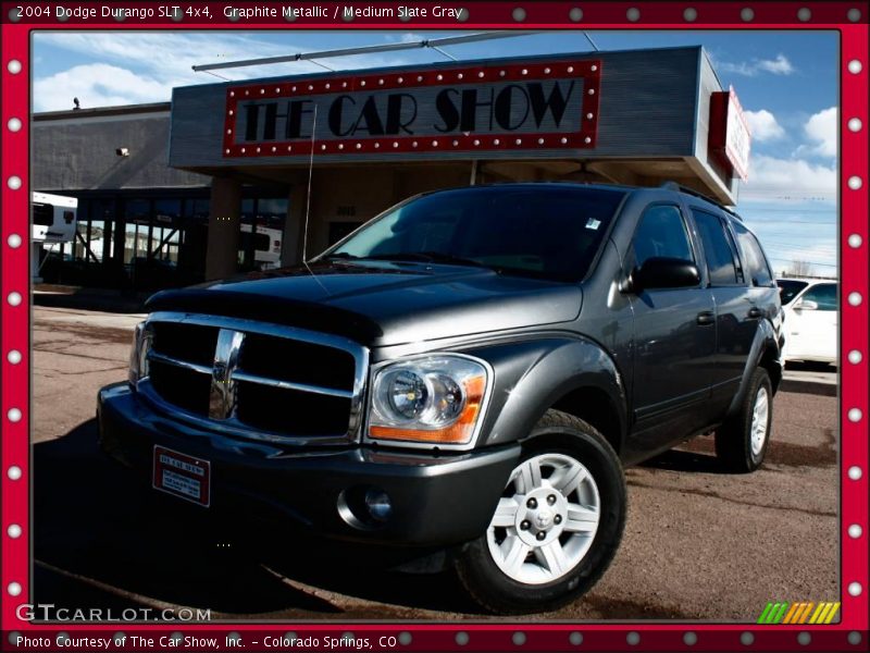 Graphite Metallic / Medium Slate Gray 2004 Dodge Durango SLT 4x4