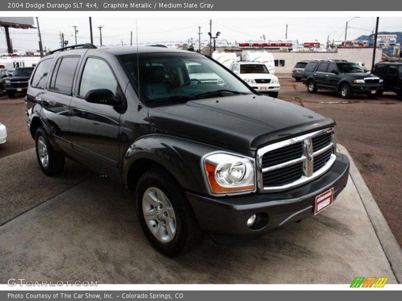 Graphite Metallic / Medium Slate Gray 2004 Dodge Durango SLT 4x4