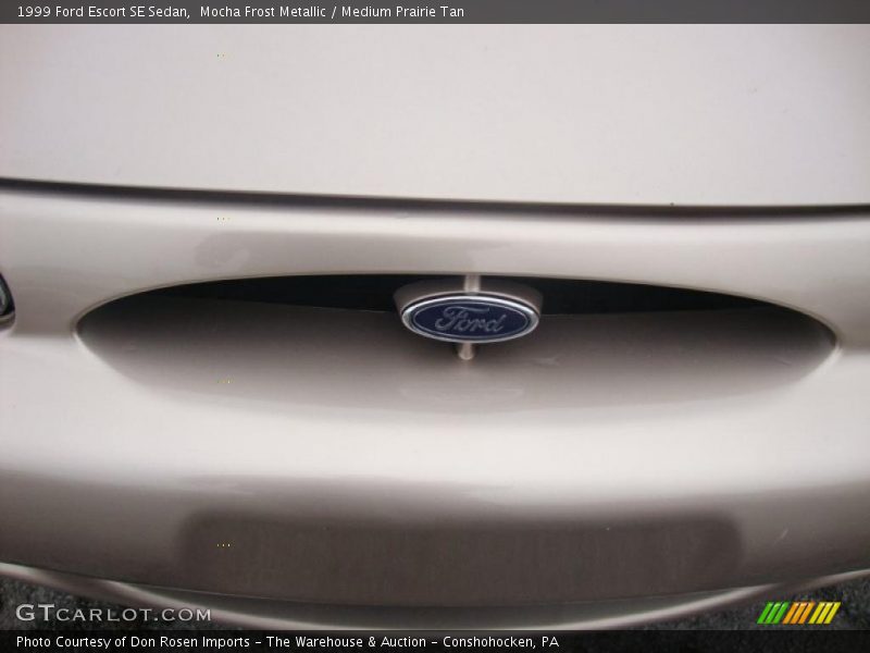 Mocha Frost Metallic / Medium Prairie Tan 1999 Ford Escort SE Sedan