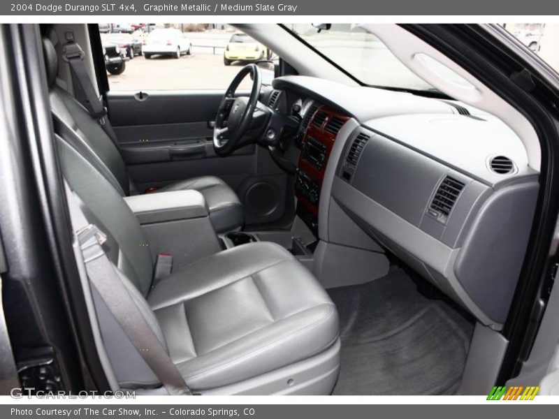 Graphite Metallic / Medium Slate Gray 2004 Dodge Durango SLT 4x4