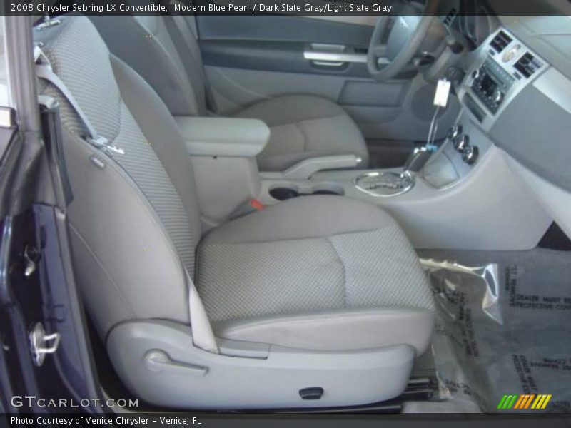 Modern Blue Pearl / Dark Slate Gray/Light Slate Gray 2008 Chrysler Sebring LX Convertible