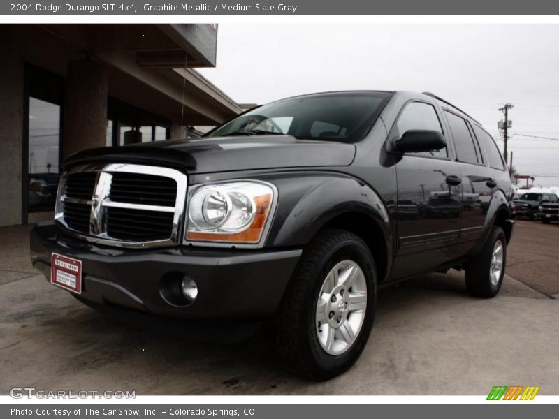 Graphite Metallic / Medium Slate Gray 2004 Dodge Durango SLT 4x4