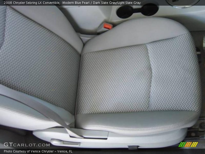Modern Blue Pearl / Dark Slate Gray/Light Slate Gray 2008 Chrysler Sebring LX Convertible
