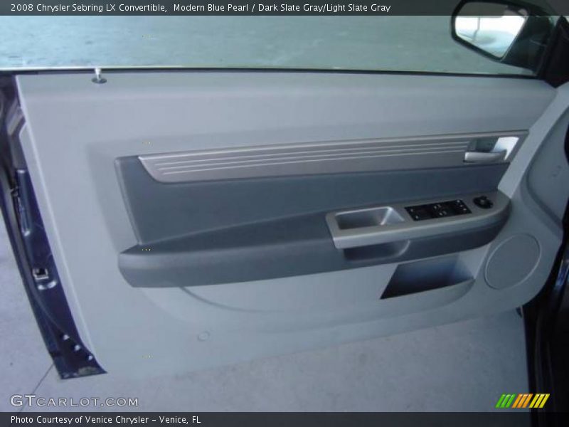 Modern Blue Pearl / Dark Slate Gray/Light Slate Gray 2008 Chrysler Sebring LX Convertible