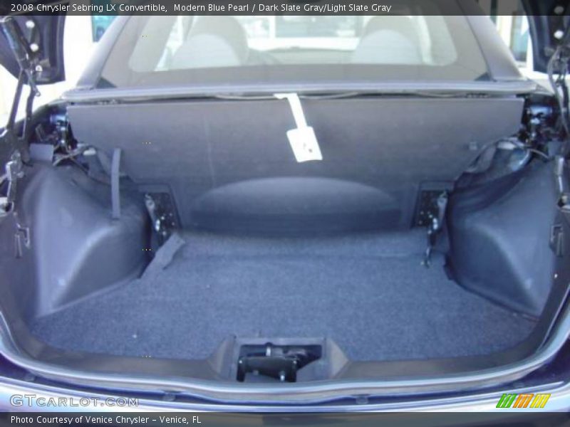 Modern Blue Pearl / Dark Slate Gray/Light Slate Gray 2008 Chrysler Sebring LX Convertible