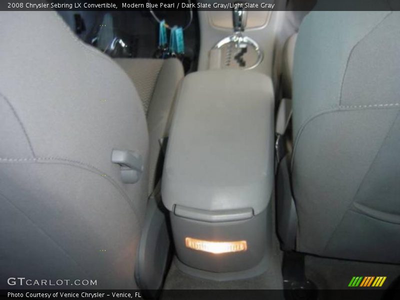 Modern Blue Pearl / Dark Slate Gray/Light Slate Gray 2008 Chrysler Sebring LX Convertible