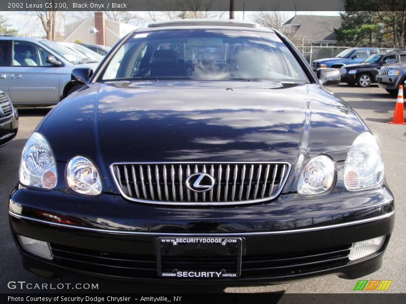 Black Onyx / Black 2002 Lexus GS 300
