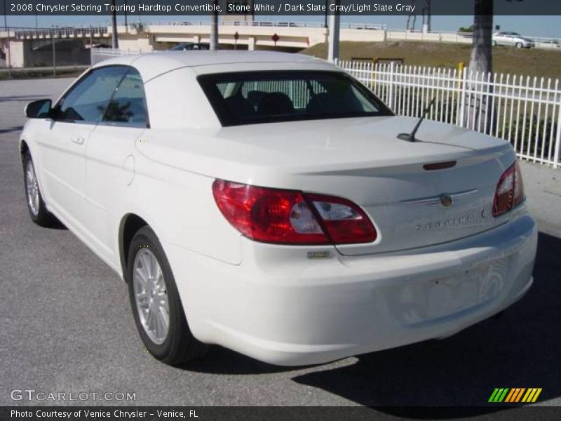 Stone White / Dark Slate Gray/Light Slate Gray 2008 Chrysler Sebring Touring Hardtop Convertible