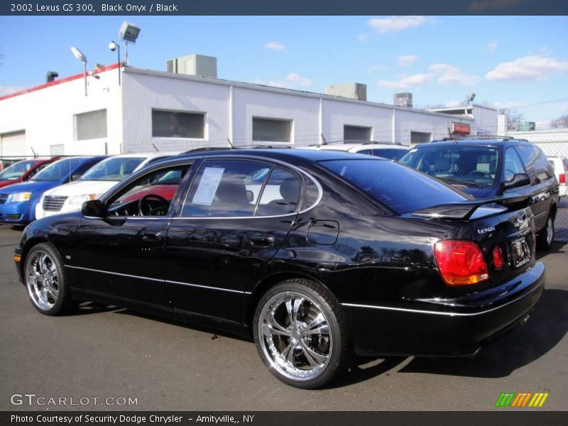 Black Onyx / Black 2002 Lexus GS 300