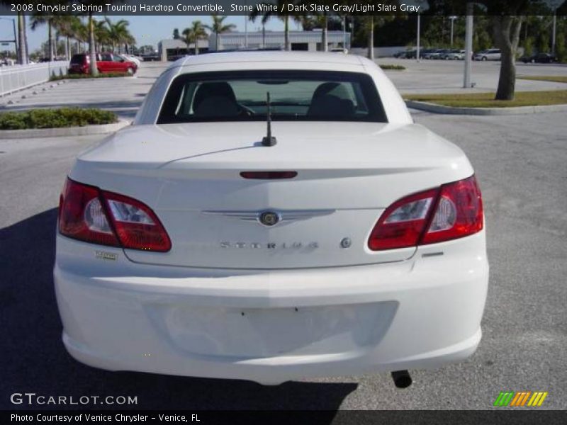 Stone White / Dark Slate Gray/Light Slate Gray 2008 Chrysler Sebring Touring Hardtop Convertible