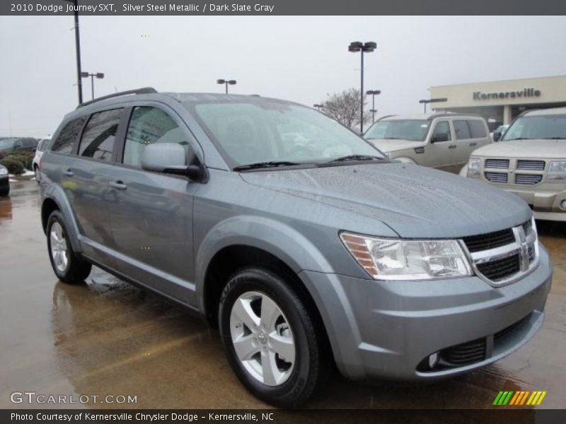 Silver Steel Metallic / Dark Slate Gray 2010 Dodge Journey SXT