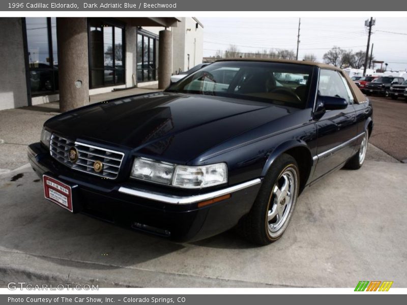 Dark Adriatic Blue / Beechwood 1996 Cadillac Eldorado