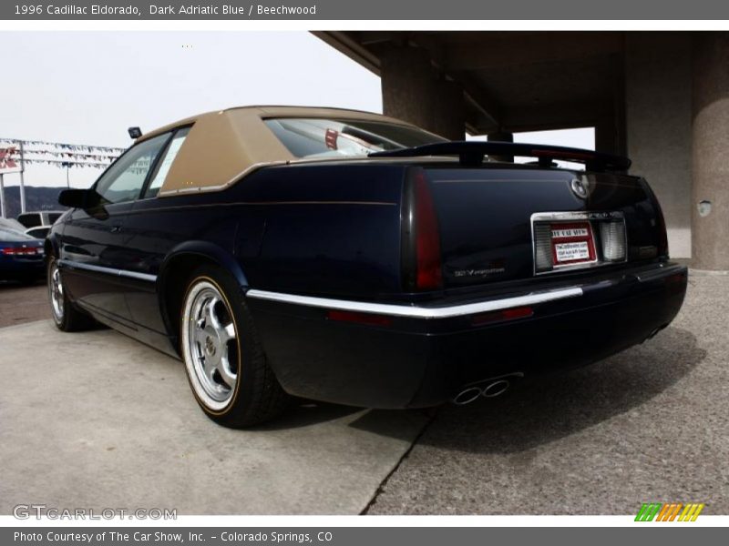 Dark Adriatic Blue / Beechwood 1996 Cadillac Eldorado