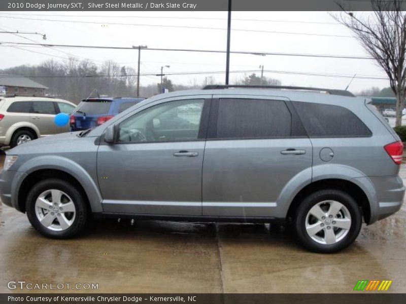 Silver Steel Metallic / Dark Slate Gray 2010 Dodge Journey SXT