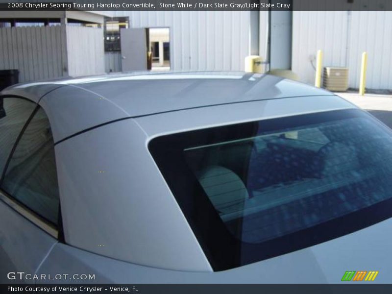 Stone White / Dark Slate Gray/Light Slate Gray 2008 Chrysler Sebring Touring Hardtop Convertible
