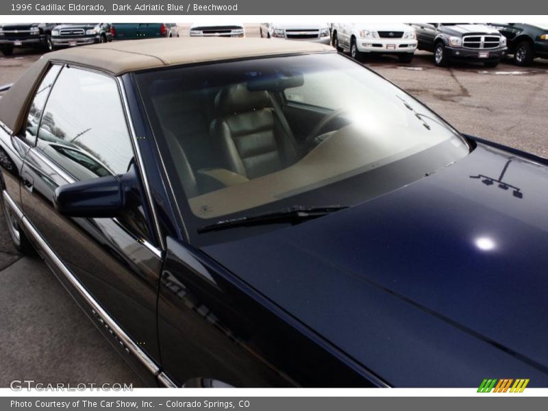 Dark Adriatic Blue / Beechwood 1996 Cadillac Eldorado