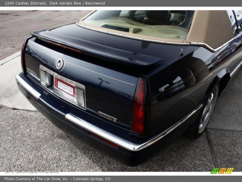 Dark Adriatic Blue / Beechwood 1996 Cadillac Eldorado