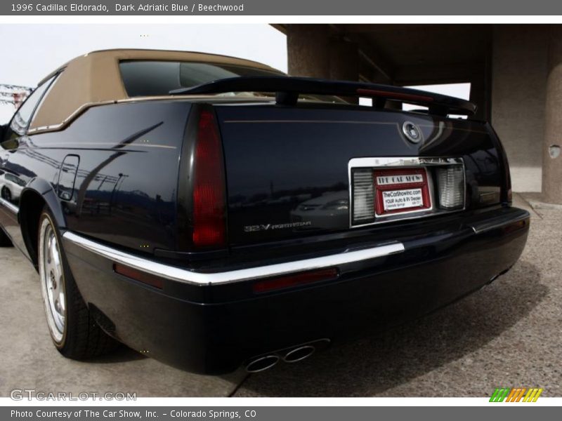 Dark Adriatic Blue / Beechwood 1996 Cadillac Eldorado