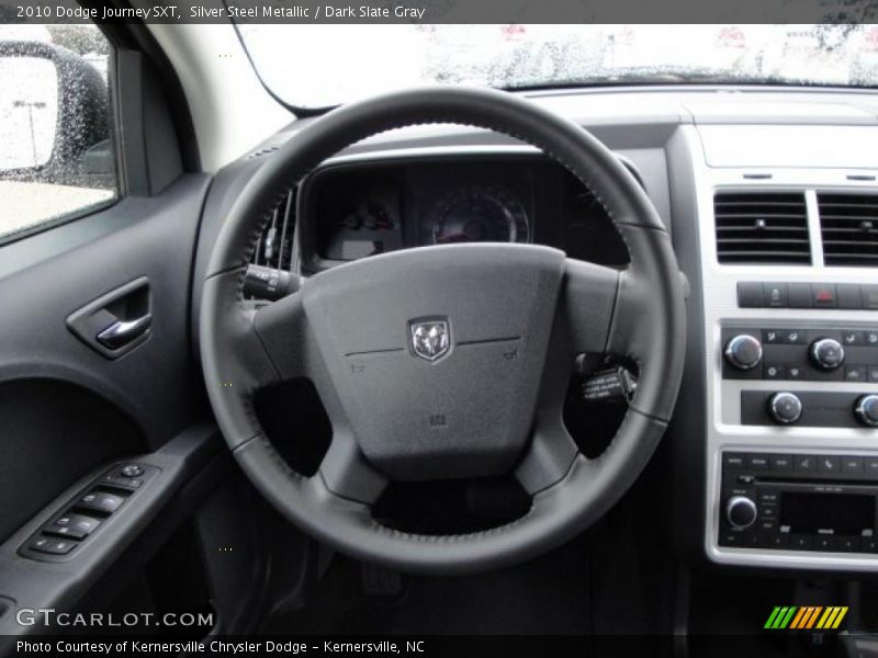 Silver Steel Metallic / Dark Slate Gray 2010 Dodge Journey SXT