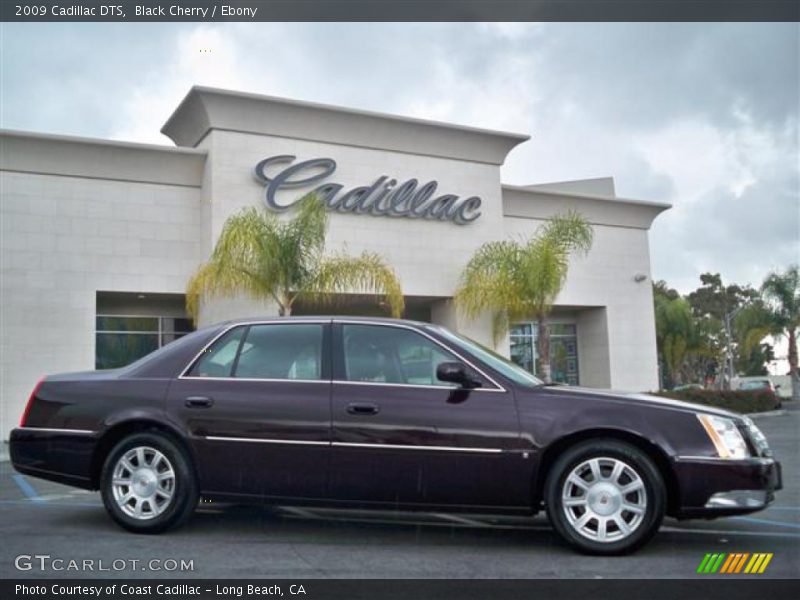 Black Cherry / Ebony 2009 Cadillac DTS