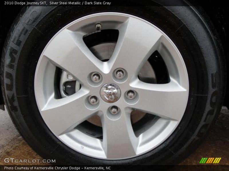 Silver Steel Metallic / Dark Slate Gray 2010 Dodge Journey SXT