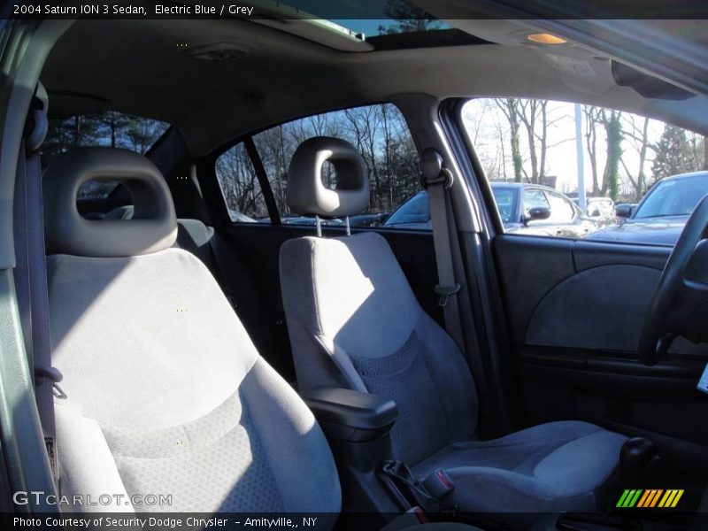 Electric Blue / Grey 2004 Saturn ION 3 Sedan