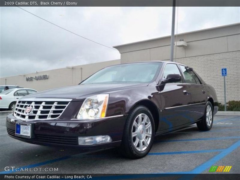 Black Cherry / Ebony 2009 Cadillac DTS