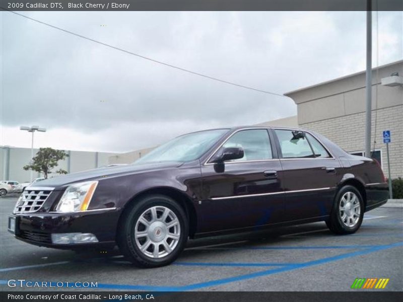 Black Cherry / Ebony 2009 Cadillac DTS