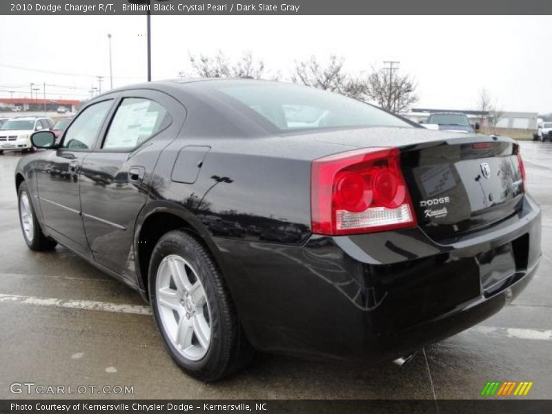 Brilliant Black Crystal Pearl / Dark Slate Gray 2010 Dodge Charger R/T