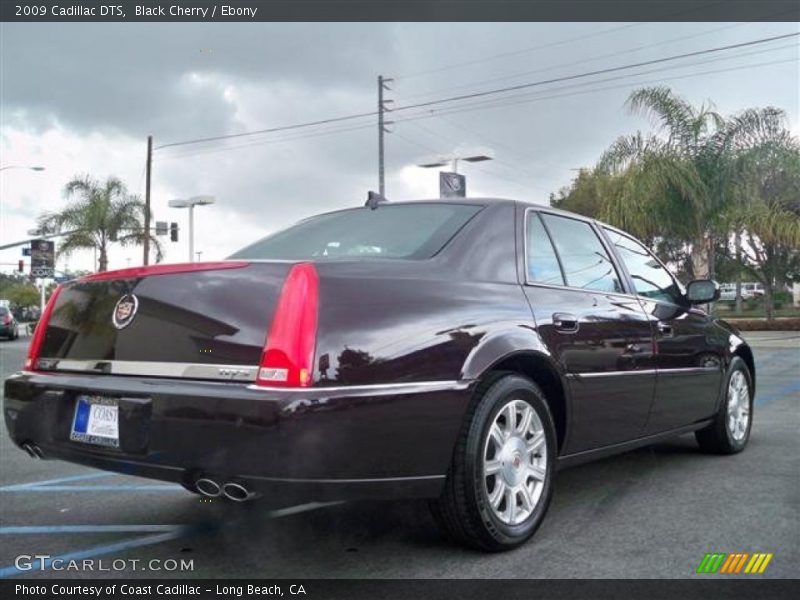 Black Cherry / Ebony 2009 Cadillac DTS