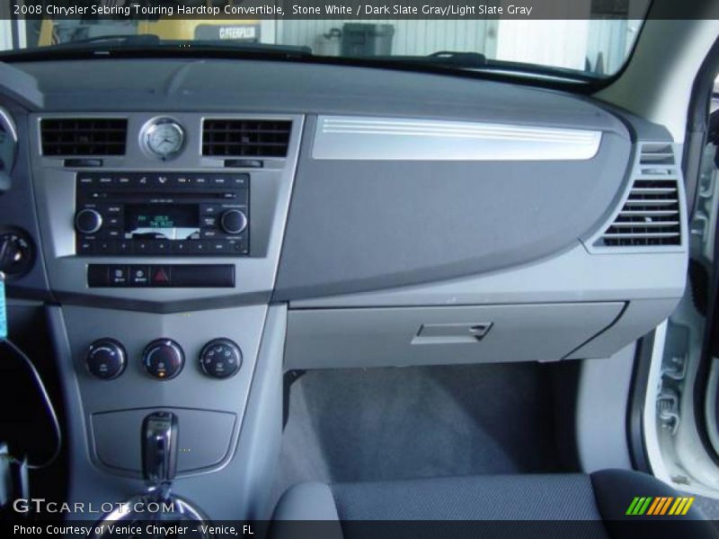 Stone White / Dark Slate Gray/Light Slate Gray 2008 Chrysler Sebring Touring Hardtop Convertible