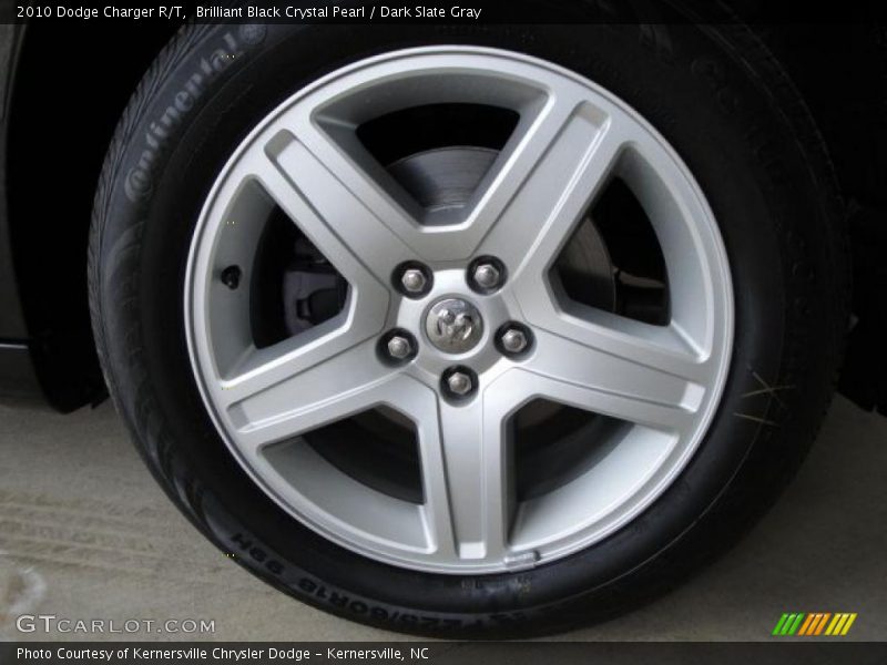 Brilliant Black Crystal Pearl / Dark Slate Gray 2010 Dodge Charger R/T