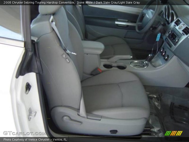 Stone White / Dark Slate Gray/Light Slate Gray 2008 Chrysler Sebring Touring Hardtop Convertible
