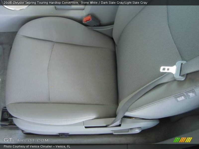 Stone White / Dark Slate Gray/Light Slate Gray 2008 Chrysler Sebring Touring Hardtop Convertible