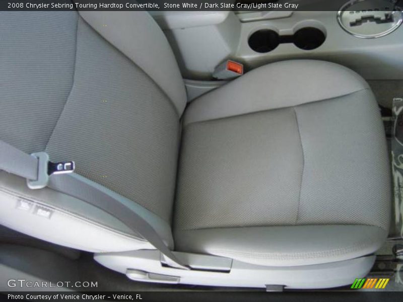 Stone White / Dark Slate Gray/Light Slate Gray 2008 Chrysler Sebring Touring Hardtop Convertible