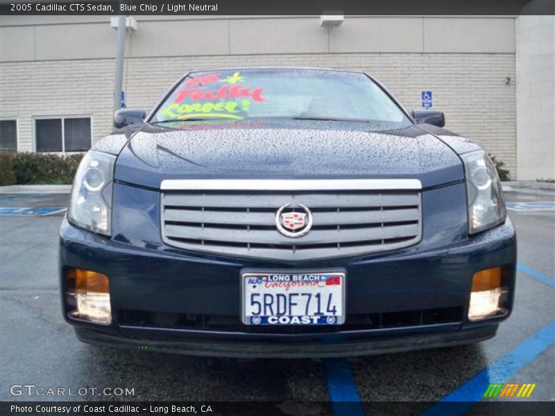 Blue Chip / Light Neutral 2005 Cadillac CTS Sedan