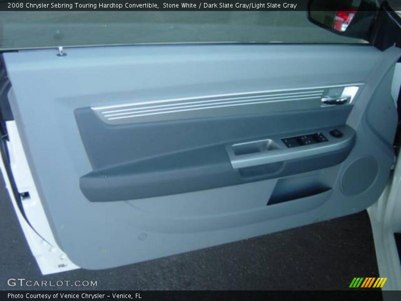 Stone White / Dark Slate Gray/Light Slate Gray 2008 Chrysler Sebring Touring Hardtop Convertible