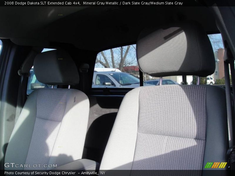 Mineral Gray Metallic / Dark Slate Gray/Medium Slate Gray 2008 Dodge Dakota SLT Extended Cab 4x4