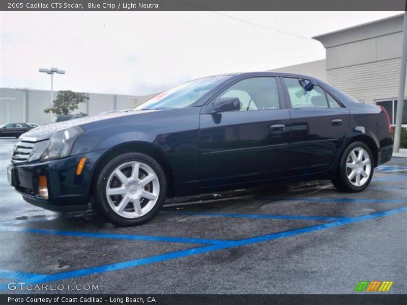Blue Chip / Light Neutral 2005 Cadillac CTS Sedan