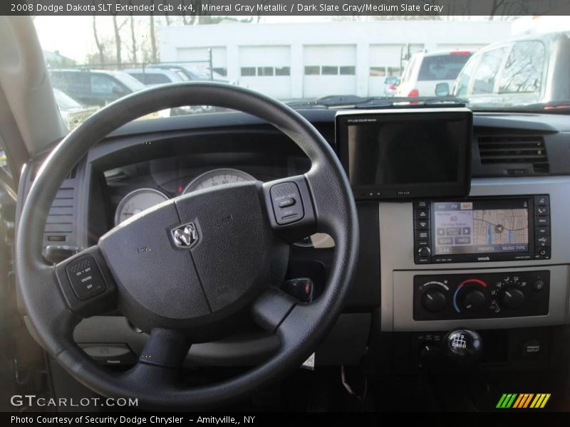Mineral Gray Metallic / Dark Slate Gray/Medium Slate Gray 2008 Dodge Dakota SLT Extended Cab 4x4