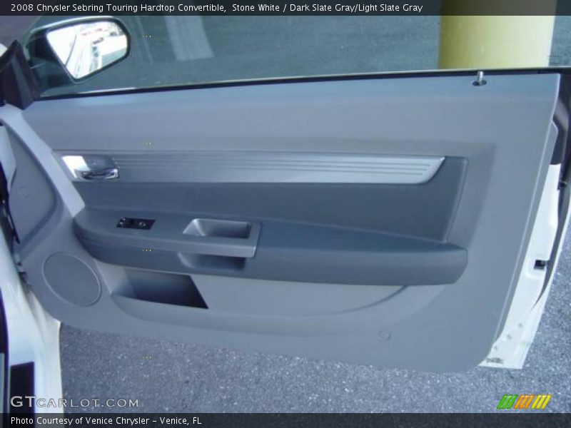 Stone White / Dark Slate Gray/Light Slate Gray 2008 Chrysler Sebring Touring Hardtop Convertible