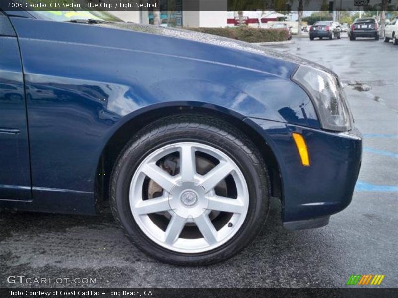 Blue Chip / Light Neutral 2005 Cadillac CTS Sedan