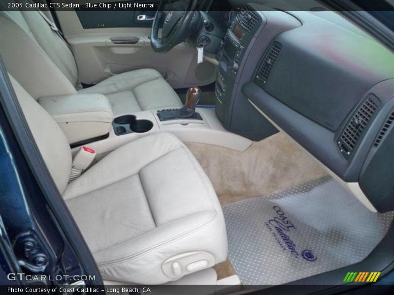 Blue Chip / Light Neutral 2005 Cadillac CTS Sedan