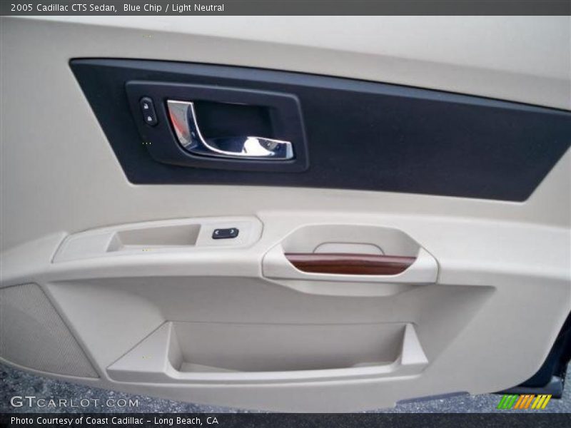 Blue Chip / Light Neutral 2005 Cadillac CTS Sedan
