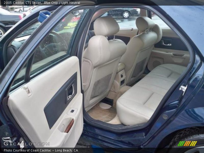Blue Chip / Light Neutral 2005 Cadillac CTS Sedan