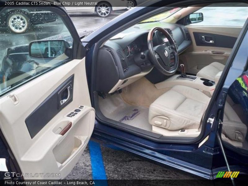 Blue Chip / Light Neutral 2005 Cadillac CTS Sedan