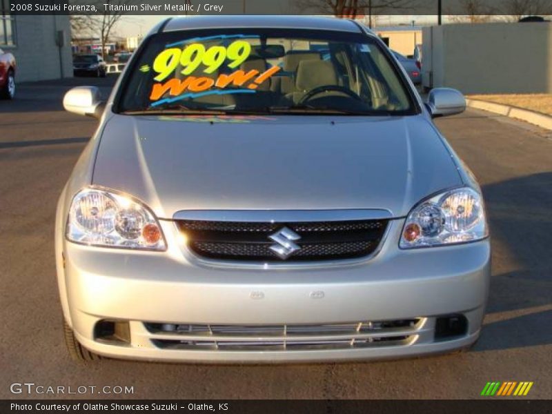 Titanium Silver Metallic / Grey 2008 Suzuki Forenza